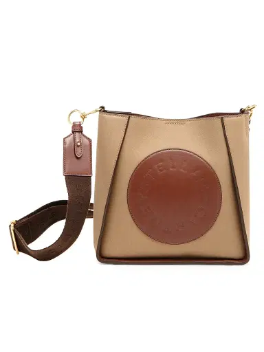 Stella McCartney Women's Logo Cotton Canvas Crossbody Bag | Thumbnail 1