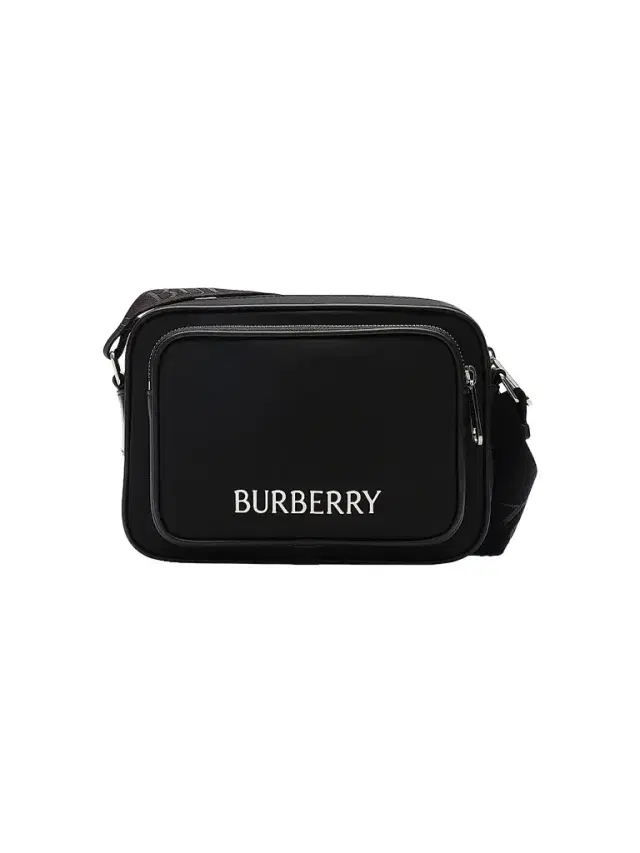 Burberry Men's Paddy Logo Crossbody Bag - Black