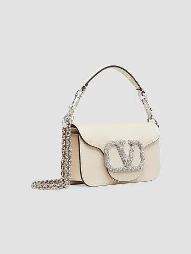Valentino Garavani Women's Locò Small Shoulder Bag with Jewel Logo | Thumbnail 2