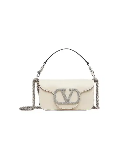 Valentino Garavani Women's Locò Small Shoulder Bag with Jewel Logo | Thumbnail 1