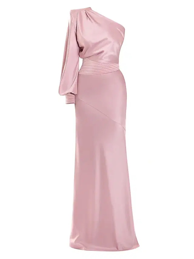 Zhivago Women's Don't Look Now One-Shoulder Gown - Blush