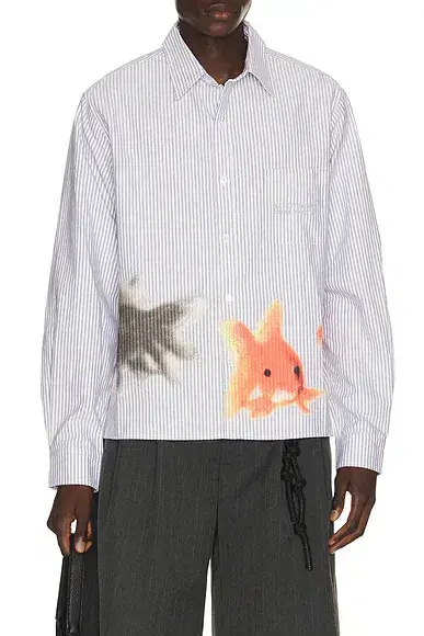 VANDYTHEPINK Goldfish Button Down Shirt