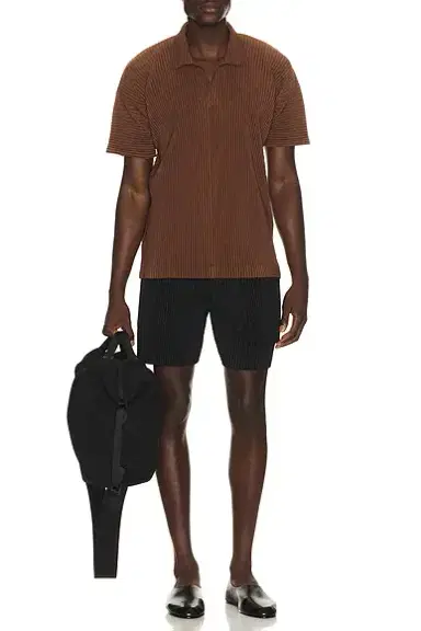 Homme Plissé Issey Miyake Color Pleats 2 Polo Shirt | Thumbnail 3