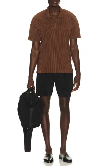 Homme Plissé Issey Miyake Color Pleats 2 Polo Shirt | Thumbnail 7