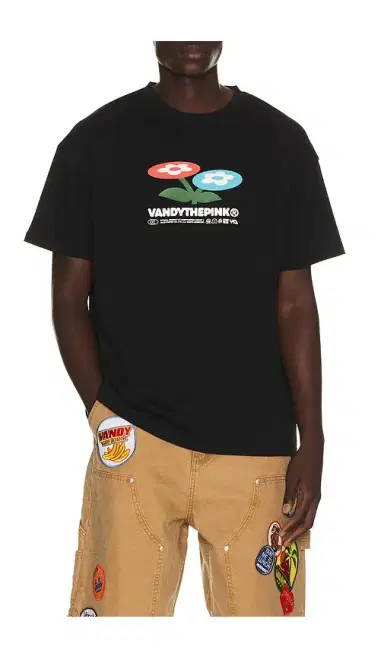 VANDYTHEPINK Two Flower Tee | Thumbnail 9