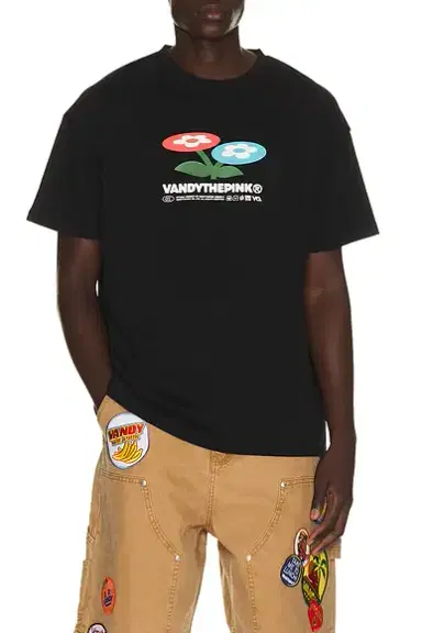 VANDYTHEPINK Two Flower Tee | Thumbnail 1