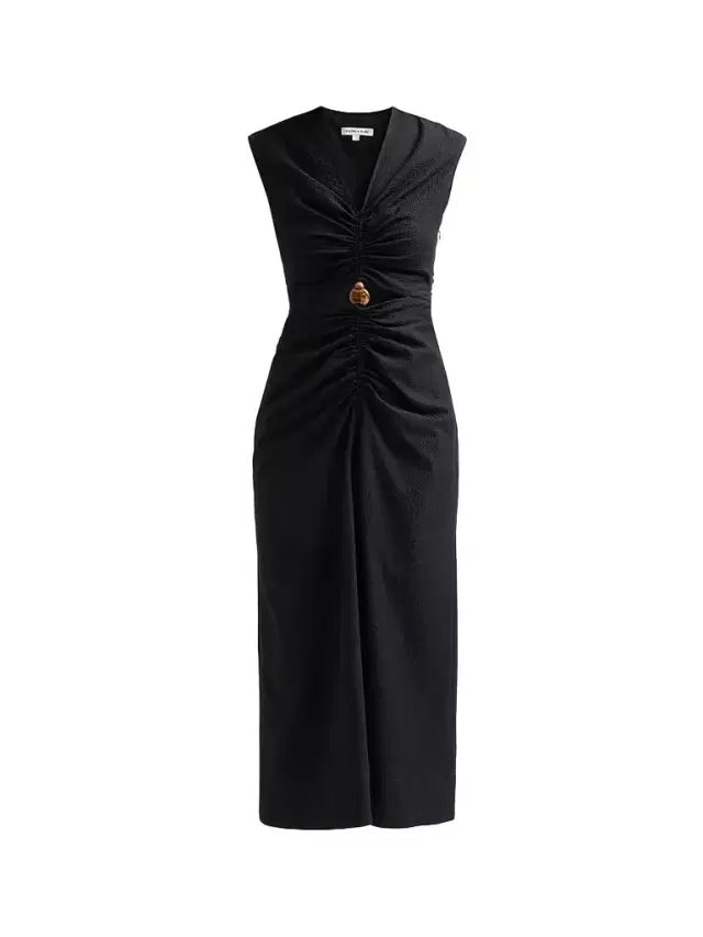 Women's Marisabel Cut-Out Midi-Dress - Black