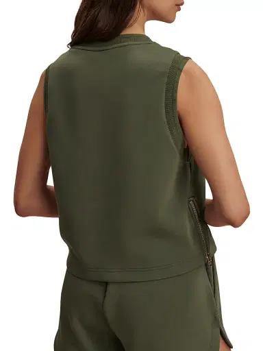 Varley Women's Shea Cropped Tank - Thyme | Thumbnail 6