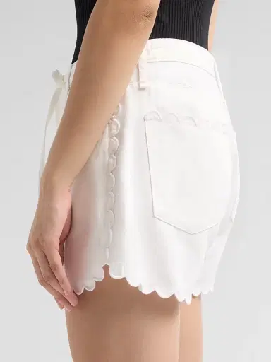 rag & bone Women's Nolan Ultra-Featherweight Denim Shorts | Thumbnail 5