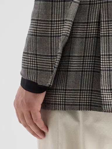 Kiton Men's Plaid Cashmere Sport Coat - Blue - Size 44 | Thumbnail 8