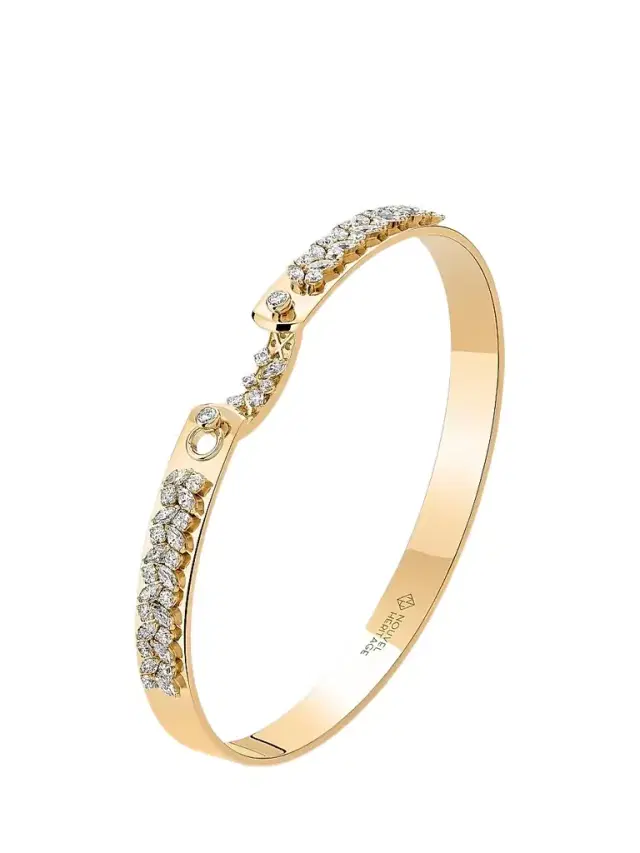 Women's Mood Soiree 18K Yellow Gold & 1.43 TCW Diamond Bangle - Yellow Gold Women's Mood Soiree 18K Yellow Gold & 1.43 TCW Diamond Bangle - Yellow Gold