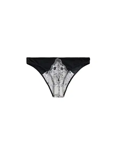 Kiki de Montparnasse Women's Noir et Blanc Lace Panties | Thumbnail 1 Kiki de Montparnasse Women's Noir et Blanc Lace Panties | Thumbnail 1