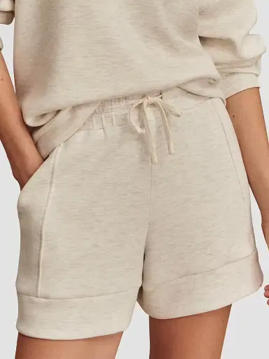 Varley Women's Atrium Jersey Drawstring Shorts - Marl | Thumbnail 6