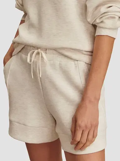 Varley Women's Atrium Jersey Drawstring Shorts - Marl | Thumbnail 7