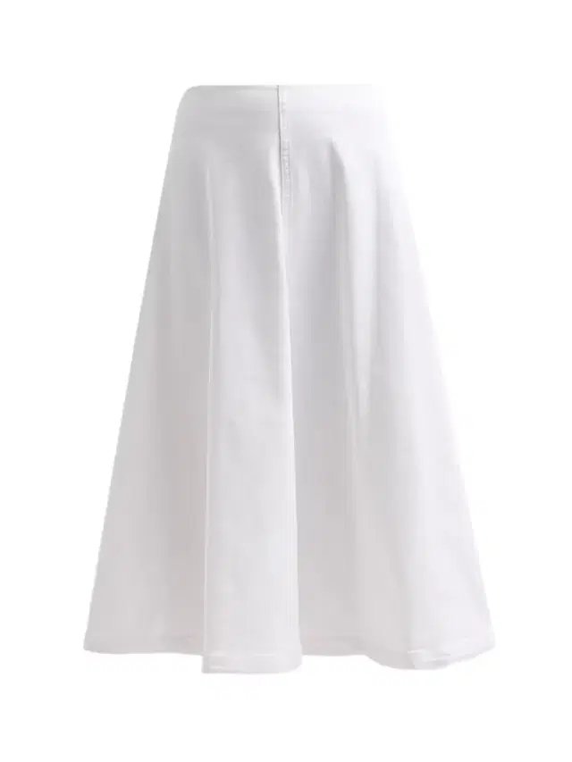 Altuzarra Women's Varda Cotton-Blend Panelled Midi Skirt - Optic White