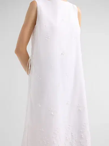 Altuzarra Women's Frida Floral-Embroidered Cotton Shift Dress | Thumbnail 5 Altuzarra Women's Frida Floral-Embroidered Cotton Shift Dress | Thumbnail 5