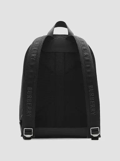 Burberry Men's Jett Nylon Backpack - Black | Thumbnail 4