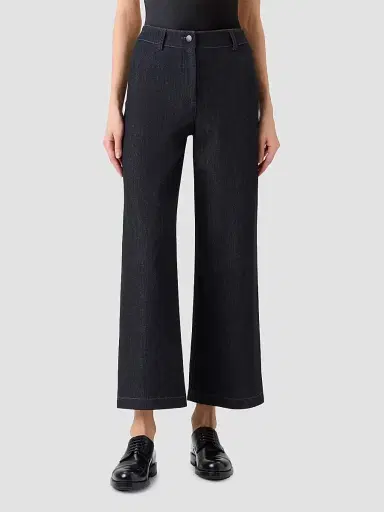 Akris punto Women's Caia High-Rise Crop Jeans | Thumbnail 2 Akris punto Women's Caia High-Rise Crop Jeans | Thumbnail 2