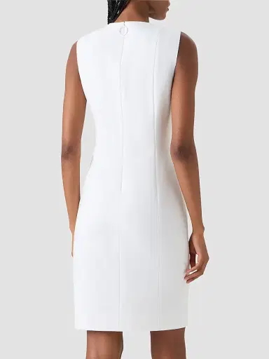 Akris punto Women's Slot Cut-Out Jersey Sheath Mini Dress | Thumbnail 3 Akris punto Women's Slot Cut-Out Jersey Sheath Mini Dress | Thumbnail 3