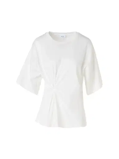Akris punto Women's Pinched Jersey T-Shirt | Thumbnail 1 Akris punto Women's Pinched Jersey T-Shirt | Thumbnail 1