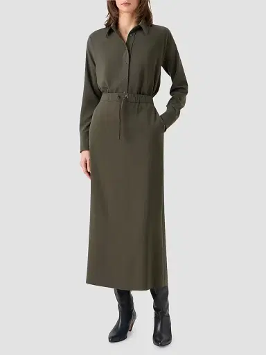 Akris punto Women's Relaxed Lasercut Crêpe Shirt | Thumbnail 2 Akris punto Women's Relaxed Lasercut Crêpe Shirt | Thumbnail 2