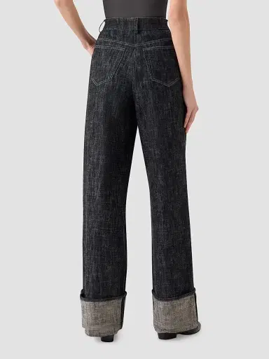 Akris punto Women's Cooper Washed Cuffed Jeans | Thumbnail 2 Akris punto Women's Cooper Washed Cuffed Jeans | Thumbnail 2
