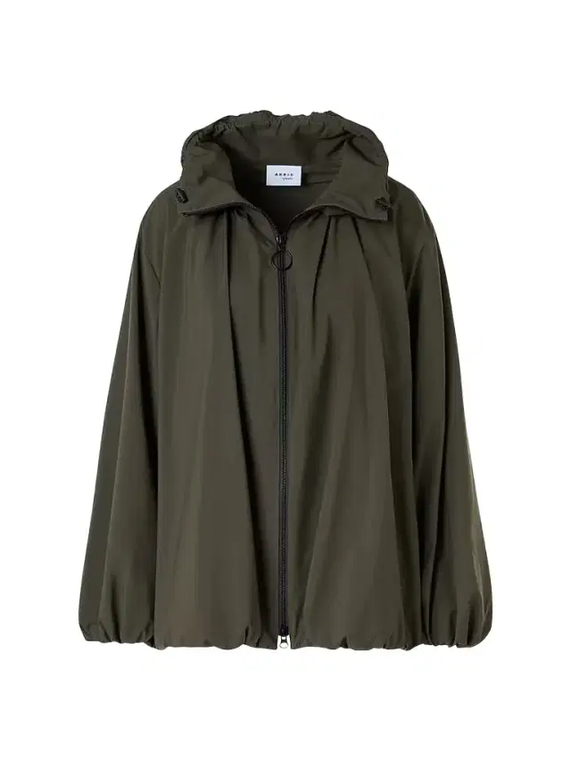 Akris punto Women's Short Parachute Taffeta Parka - Olive
