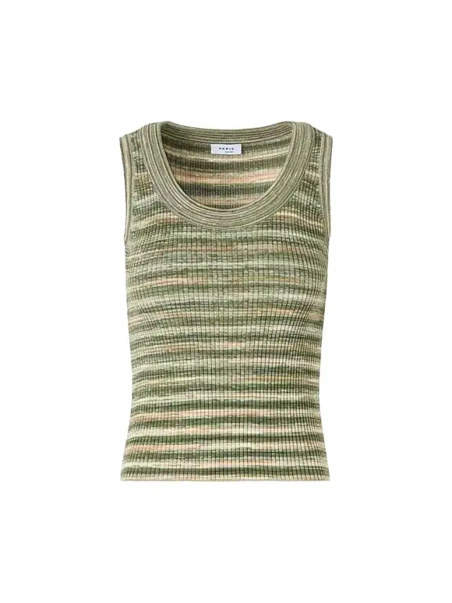 Akris punto Women's Space Dye Wool Tank - Green Multicolor