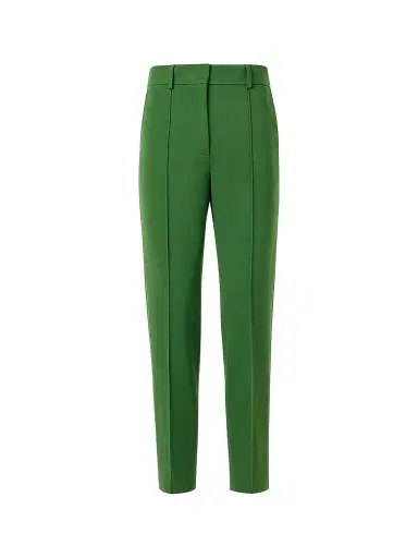 Akris punto Women's Ferry Tapered Pants - Green - Size 16 | Thumbnail 1