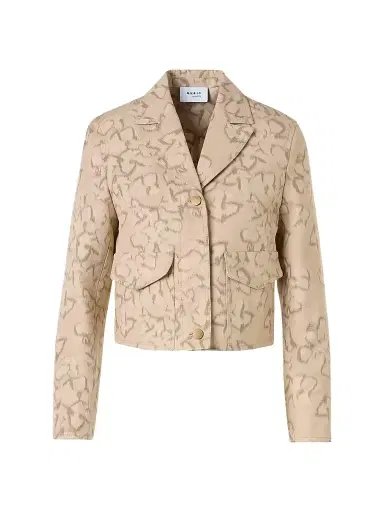 Akris punto Women's Floral Print Canvas Jacket | Thumbnail 1 Akris punto Women's Floral Print Canvas Jacket | Thumbnail 1