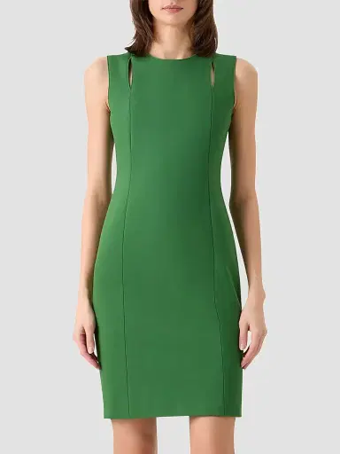 Akris punto Women's Cut-Out Pencil-Style Mini Dress | Thumbnail 4 Akris punto Women's Cut-Out Pencil-Style Mini Dress | Thumbnail 4