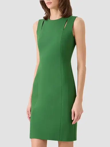 Akris punto Women's Cut-Out Pencil-Style Mini Dress | Thumbnail 6 Akris punto Women's Cut-Out Pencil-Style Mini Dress | Thumbnail 6