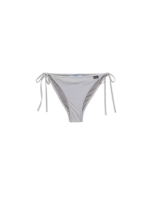 Prada Women's Jersey Bikini Bottom - Grey