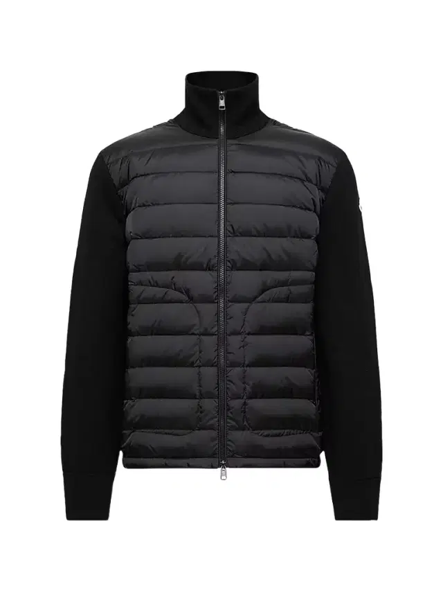 Moncler Men's Down-Filled Cardigan - Black