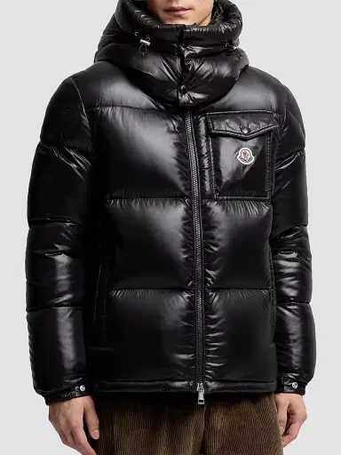 Moncler Men's Montbeliard Puffer Jacket - Black - Size XXXXL | Thumbnail 2