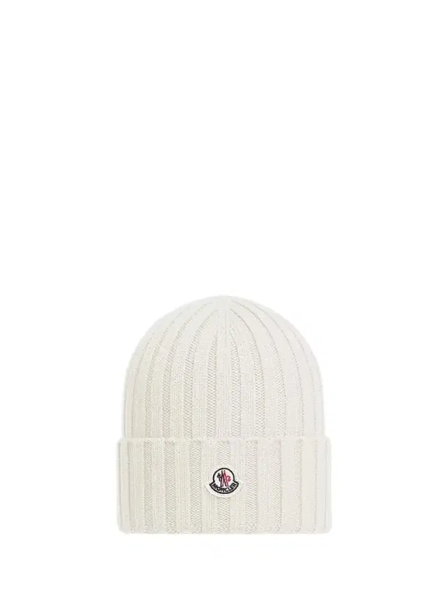 Women's Beanie Hat in Wool - White