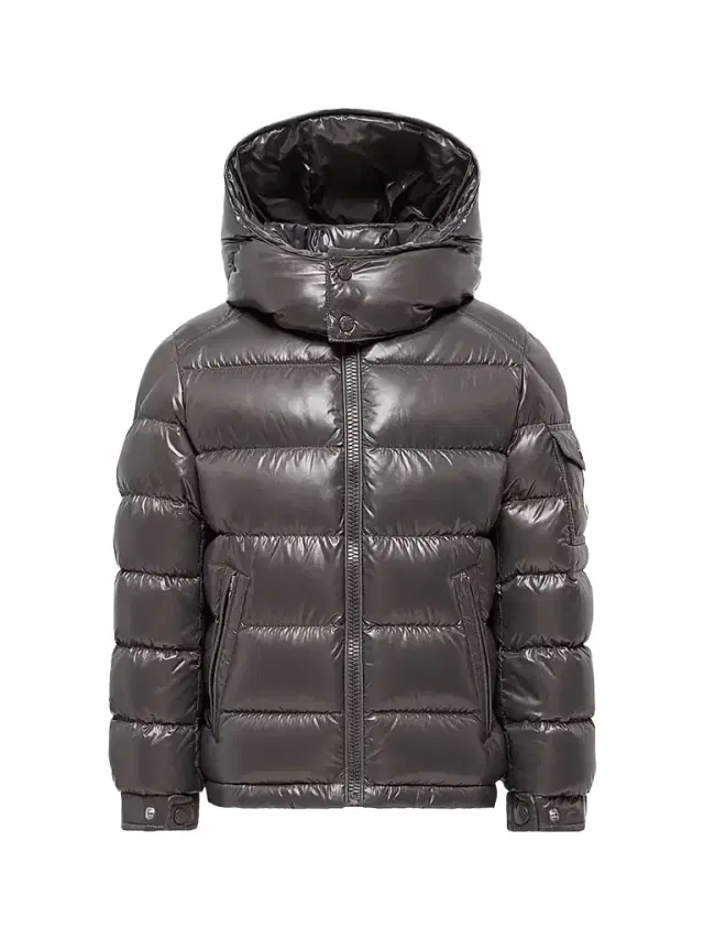 Moncler Little Boy's & Boy's New Maya Zip Up Jacket - Dark Gray