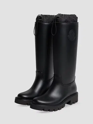 Moncler Women's Kickstream High Boots - Black - Size 11 | Thumbnail 2