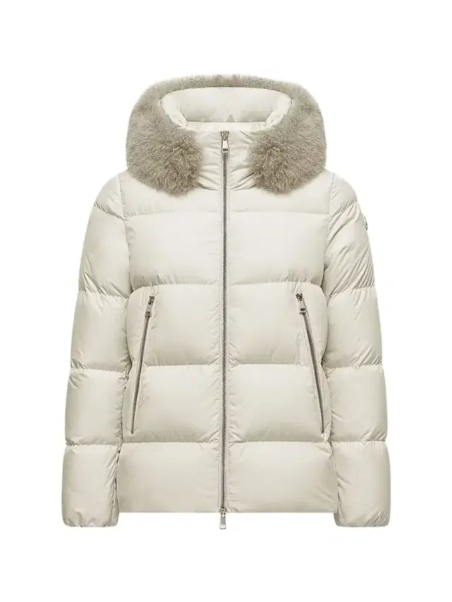 Moncler Women's Laichefur Puffer Jacket - White