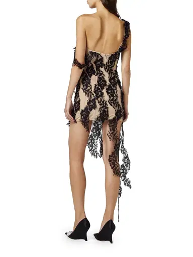 GIUSEPPE DI MORABITO Women's Act II: The Fall of Icarus Lace Mini Dress | Thumbnail 3 GIUSEPPE DI MORABITO Women's Act II: The Fall of Icarus Lace Mini Dress | Thumbnail 3