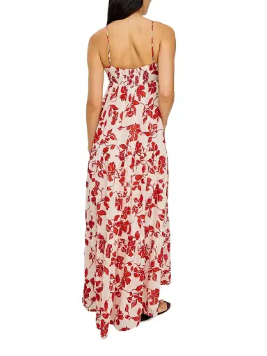 RAILS Women's Mica Jasmine Floral Cotton Maxi Dress - Red Jasmine - Size XL | Thumbnail 4