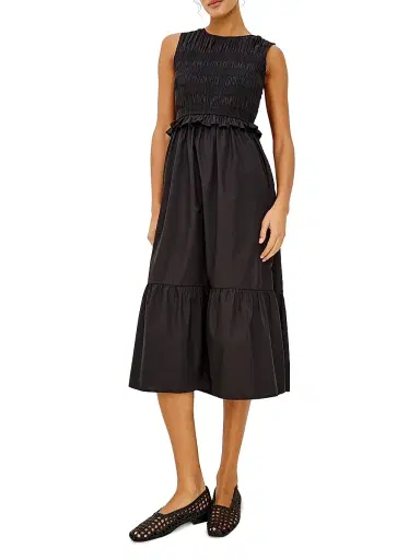 RAILS Women's Rialto Smocked Midi-Dress | Thumbnail 2