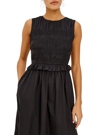 RAILS Women's Rialto Smocked Midi-Dress | Thumbnail 5