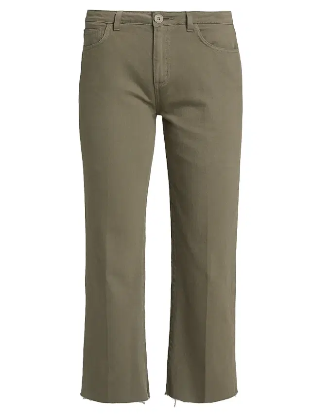 Women's Wanda Crop Jeans - Smokey Olive Women's Wanda Crop Jeans - Smokey Olive