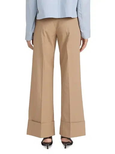 Frame Women's The Slim Palazzo Trousers | Thumbnail 4