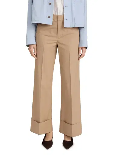 Frame Women's The Slim Palazzo Trousers | Thumbnail 1