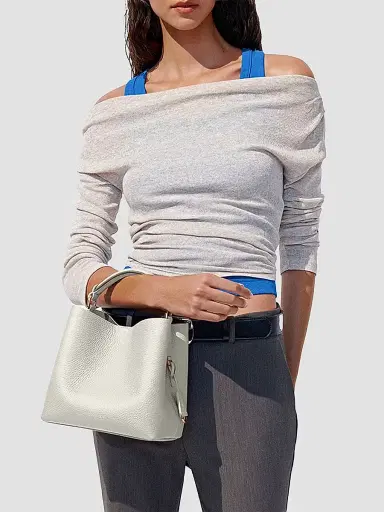 MAISON de SABRÉ Women's The Mini Crossbody Bag - Foam Cashmere | Thumbnail 2