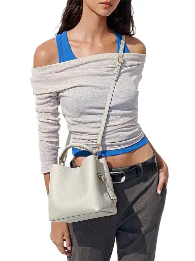 MAISON de SABRÉ Women's The Mini Crossbody Bag - Foam Cashmere | Thumbnail 1