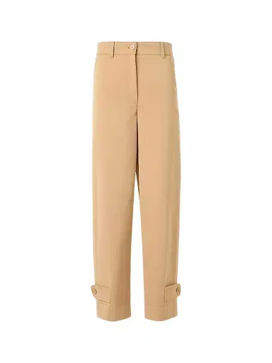 Akris punto Women's Fraser Cotton Gabardine Pants - Beige - Size 16 | Thumbnail 1 Akris punto Women's Fraser Cotton Gabardine Pants - Beige - Size 16 | Thumbnail 1