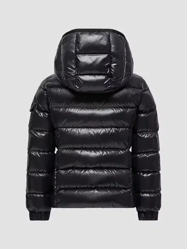 Moncler Little Girl's & Girl's Bady Puffer Jacket - Black | Thumbnail 2